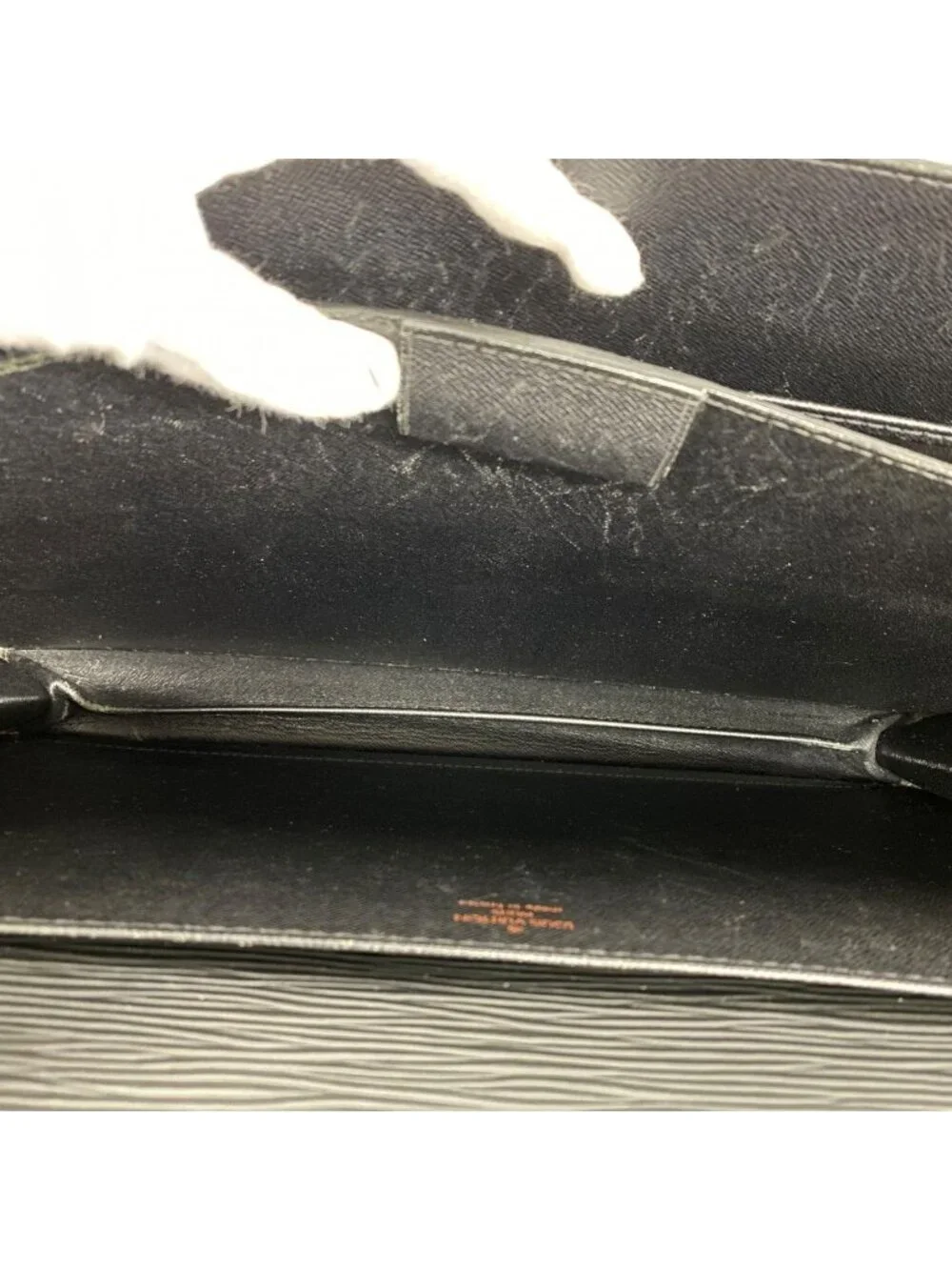 Louis Vuitton Business Bag Epi Serviette Ambassador Noir